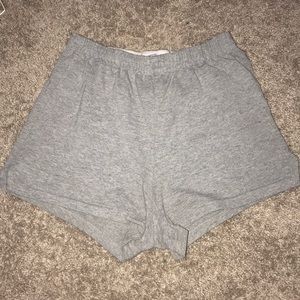 Light grey soffe shorts